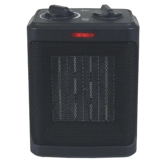 Calefactor cerámico vertical Jata JCTC1920, 1.500 W, 2 potencias, negro
