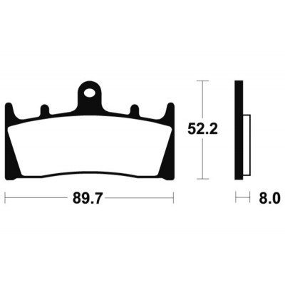 TECNIUM Sintered Metal Brake Pads - MTR186 MTR186