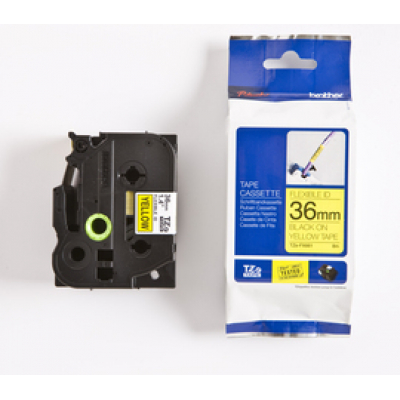 CINTA ROTULADORA AMARILLO/NEGRO