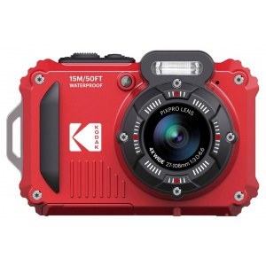 Cámara Kodak WPZ2WH acuática rojo zoom óptico 4x