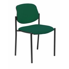 Piqueras y Crespo Silla fija Styl bali verde oscuro chasis negro