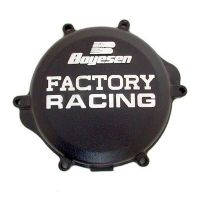 BOYESEN Factory Racing Clutch Cover Black Suzuki RM-Z125 CC-21AB