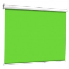 Panel chromakey pantalla plegable phoenix tejido verde chroma antíarrugas montaje techo y pared 2 x 2.5m