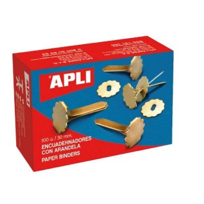 APLI C.100 encuadernadores con arandela 30mm