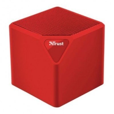 ALTAVOZ BLUETOOTH TRUST URBAN PRIMO RED - ENTRADA AUX - MICRO SD - BATERÍA RECARGABLE - FUNC. MANOS LIBRES