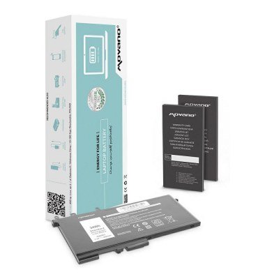 Batería compatible para portátil DELL Latitude E5280 11.4V 3000 mAh Movano