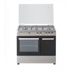 Conjunto de Cocina Corbero CCSF5GB922X, 90 x 60 cm, 5 zonas, gas butano, inox