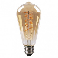 Bombilla Filamen.spiral Vert.pebetero 14x6,5d 4w 250lm E27 Ambar 2200k
