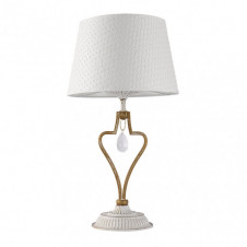 Sobremesa Crasas 1xe14 Blanco/oro 49x27x27 Cm