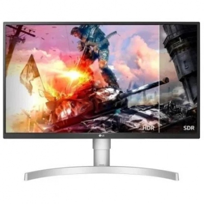Monitor Gaming Polivalente LG 27UL550P-W 27/ 4K/ 5ms/ 60Hz/ IPS/ Plata