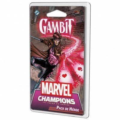 Juego de mesa marvel champions gambit edad recomendada 14