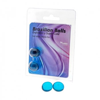 Set 2 Brazilian Balls Excitante Efecto Frío