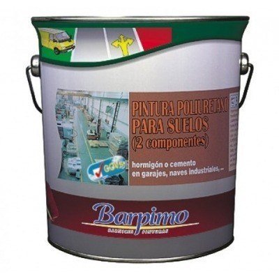 PINTURA SUELOS POLIURETANO + CATALIZADOR 16L GRIS