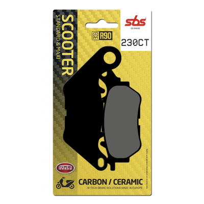 CT Scooter Carbon Tech Organic Brake Pads SBS 230CT