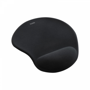 TooQ ALFOMBRILLA RATON ERGONOMICA GEL, NEGRO
