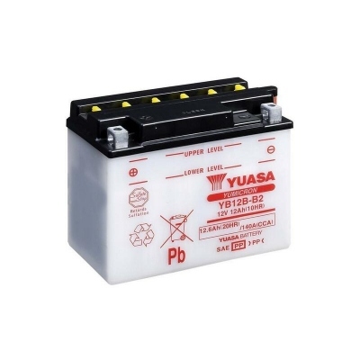 Yuasa battery YB12B-B2 Dry charged (sin electrolito) YB12B-B2