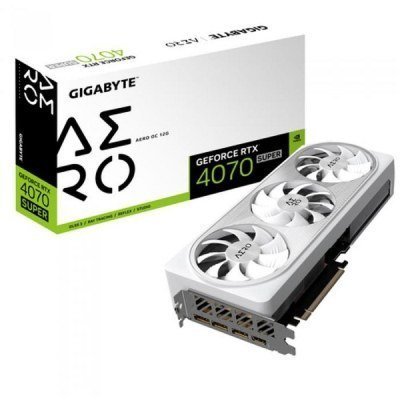 Tarjeta grafica gigabyte vga nvidia rtx 4070 super aero oc 12gb gddr6x