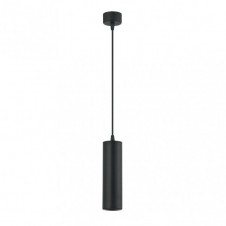 Colgante Drach 1xgu10 Negro Regx6x6 cm