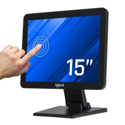 iggual Monitor táctil capacitivo 15\1 VGA HDMI USB