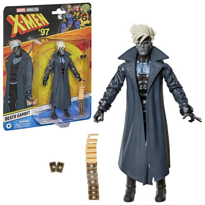 Figura hasbro marvel animation x - men '97 death gambit