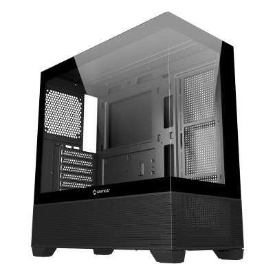 UNYKAch Caja ATX REVELAT BLACK 2xUSB 3.01xUSB C