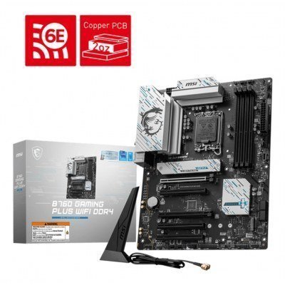 Msi B760 Gaming Plus WiFi DDR4 ATX Lga1700