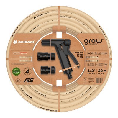 Kit manguera de jardín grow 20 m (1/2 12.5 mm)