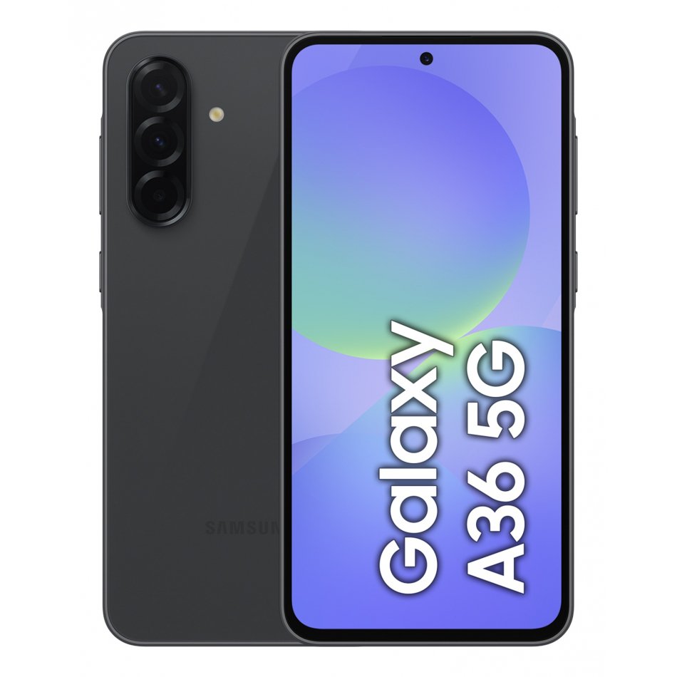 Smartphone Samsung Galaxy A36 8GB/ 256GB/ 6.7"/ 5G/ Negro