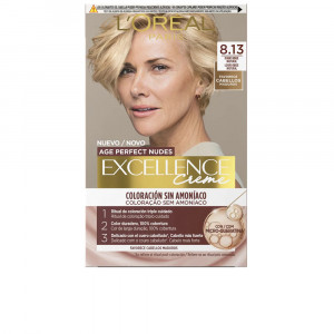 EXCELLENCE CREME coloración sin amoníaco con micro-queratina #8.13-Rubio Beige 1 u