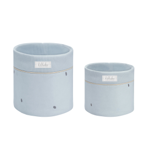 Cesta de guardería set de 2 uds - 22cm y 18cm Stripy Friends