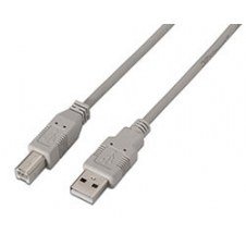 Cable Aisens Usb-a/m A Usb-b/m 3m Beige