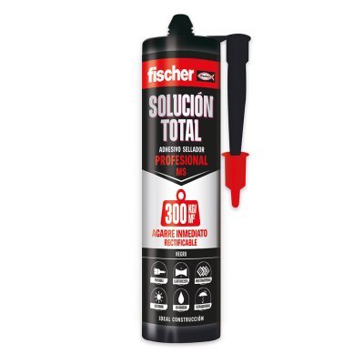 Ms adhesivo sellador ultra agarre negro 290 ml