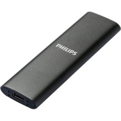 DISCO M.2 EXTERNO PHILIPS 250GB USB-C/USB3.0 540MB ULTRA SLIM GRIS