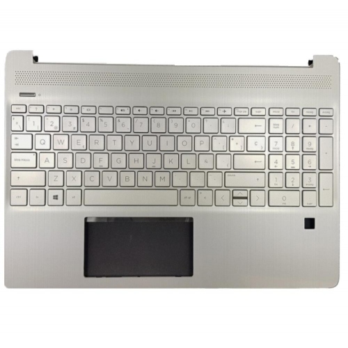Top case + teclado HP 15S-EQ / 15S-FQ Plata retroiluminado L60341-071