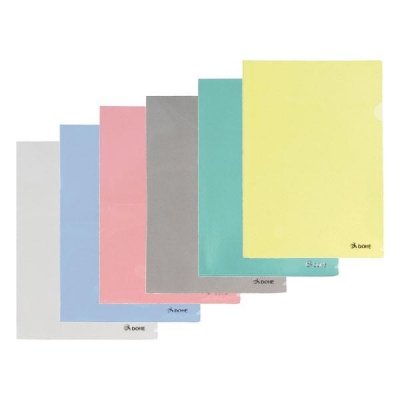 DOHE Paq.8 dossiers uñero premiun A4 transparente