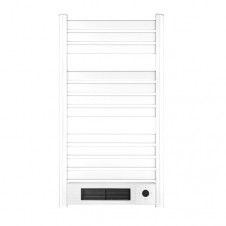 Toallero Elect.c/calefactor Ceramico Velez Blanco 2000w Ptc 2modos Remoto,temporizador24h, Indicador Temperatura 102x55,5x3,8cm