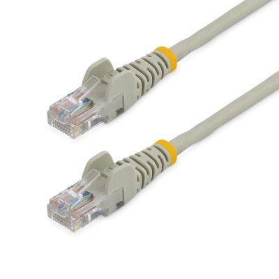 Cable de red startech latiguillo rj45 utp cat5e 5m gris
