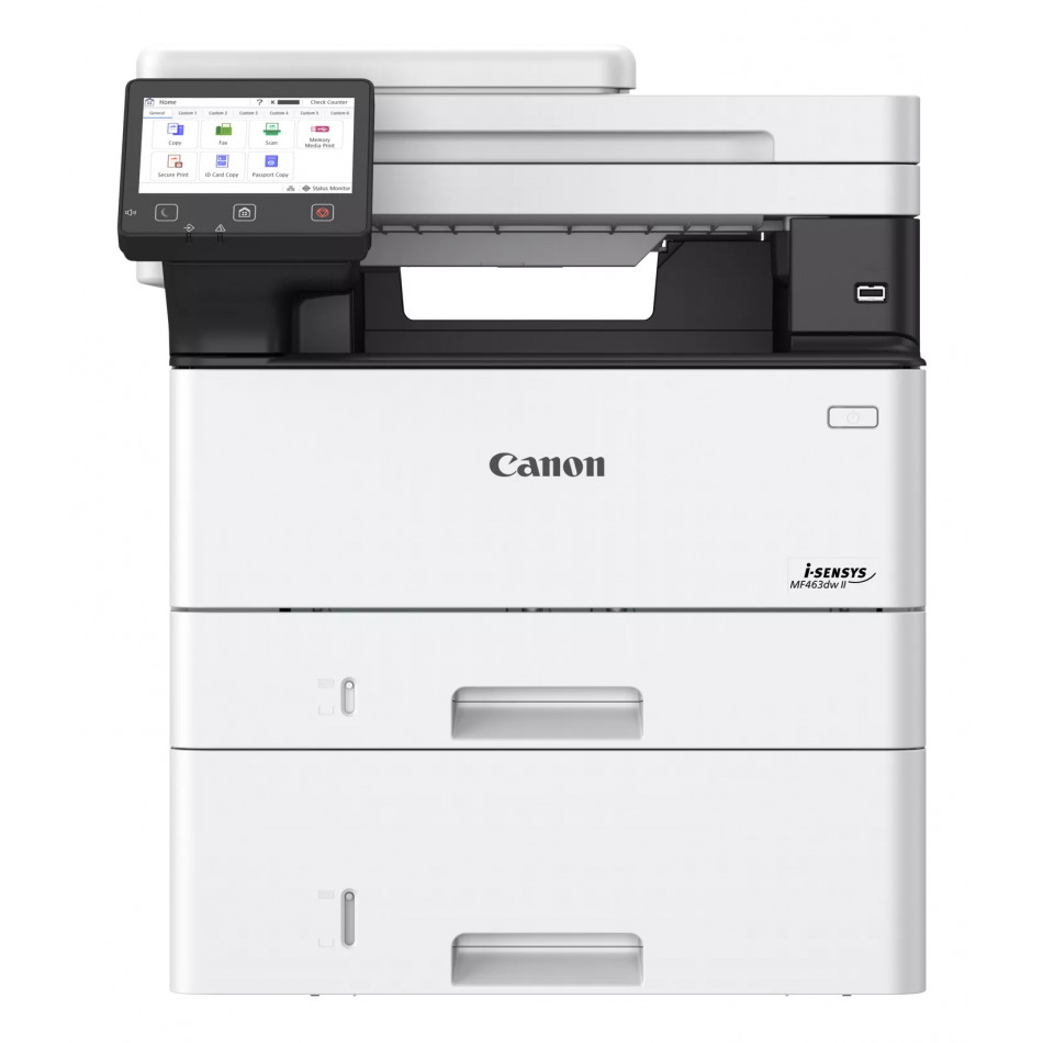 Multifunción Láser Monocromo Canon i-SENSYS MF463DW II WiFi/ Dúplex/ Blanca