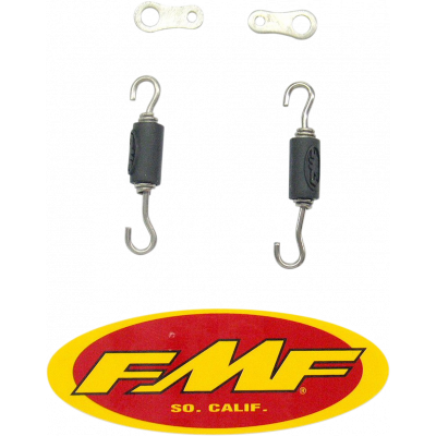 Muelles y clip de recambio FMF 040186