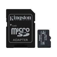 Kingston Technology industrial Memoria microsdhc 8gb UHS-I Clase 10 negro