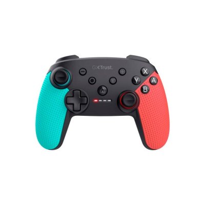 Trust GXT 1246B Muta Negro, Azul, Rojo Bluetooth Gamepad Nintendo Switch, Nintendo Switch Lite