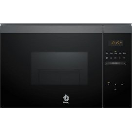 Microondas integrable Balay 3CG4175G3, 25 litros, 900W, con Grill 1200W, grafito