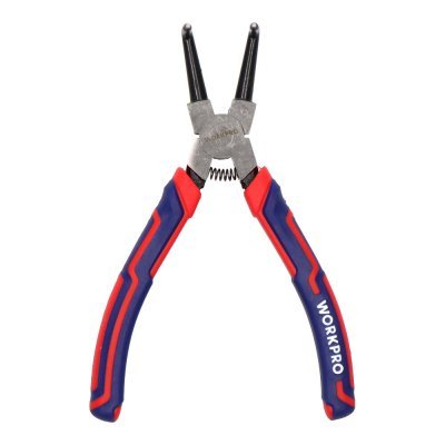 Alicates curvados arandelas pro, retencion exterior, 180 mm