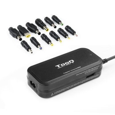 Tooq Cargador portátil 90W manual 12 conectores 2xUSB