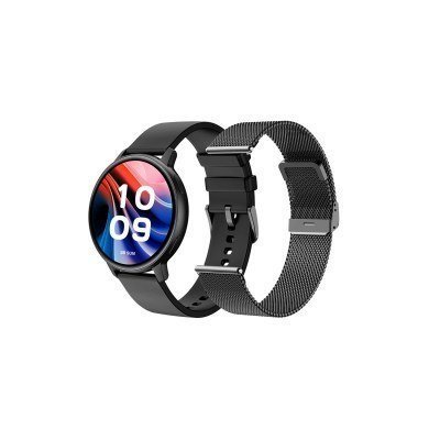 SPC Smartee Duo Classic Reloj Smartwatch Pantalla AMOLED Redonda 1.43 - Mas de 100 Modos Deportivos - Monitoreo de Salud - Resistencia IP68 - Color Negro