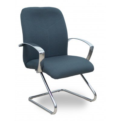 Sillón Caudete confidente patín bali gris oscuro