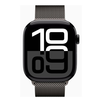 Smartwatch apple watch series 10 gps + cell 46mm black milanese loop m - l
