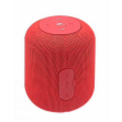 ALTAVOZ PORTATIL GEMBIRD 5W BLUETOOTH CON MICRO ROJO