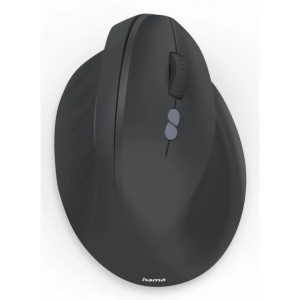 Hama Ratón EWM-500 Ergonómico, Vertical, Negro