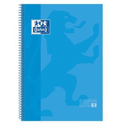 Europeanbook 1 cuaderno y block A4+ 80 hojas Azul